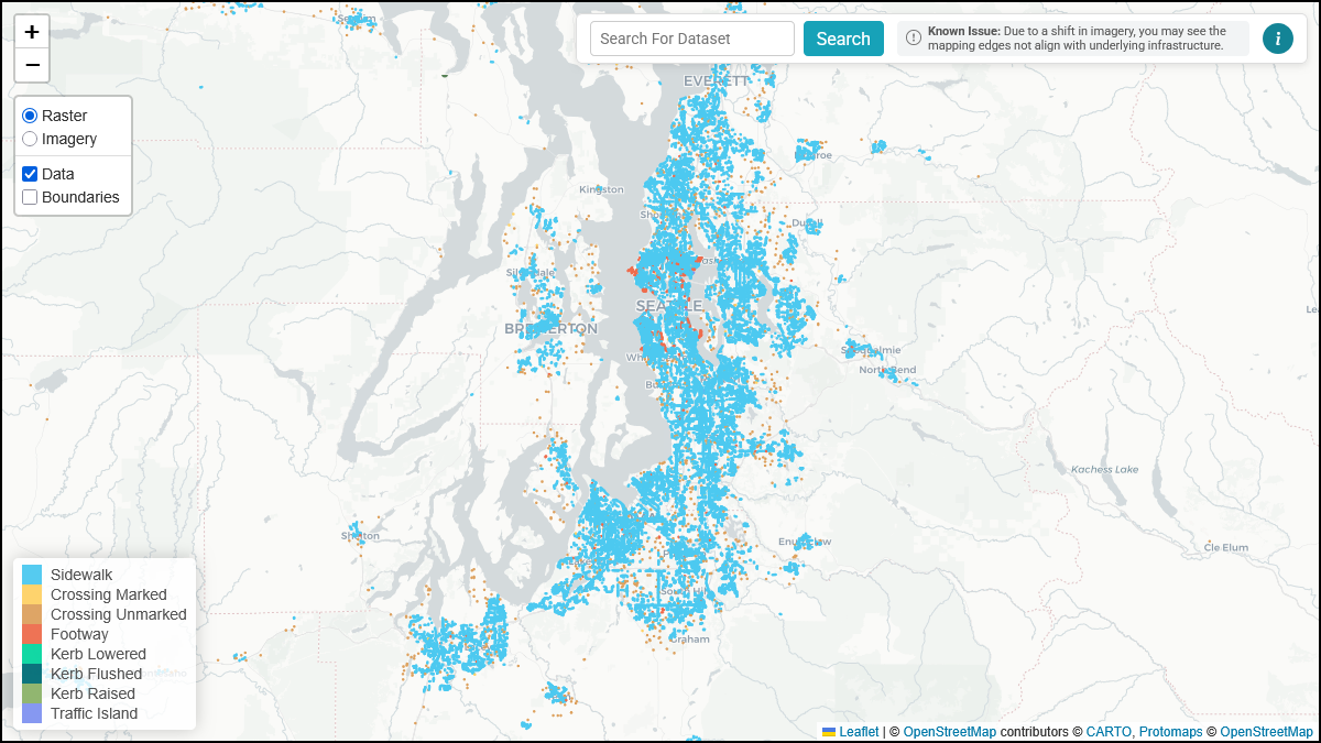 Data toggled