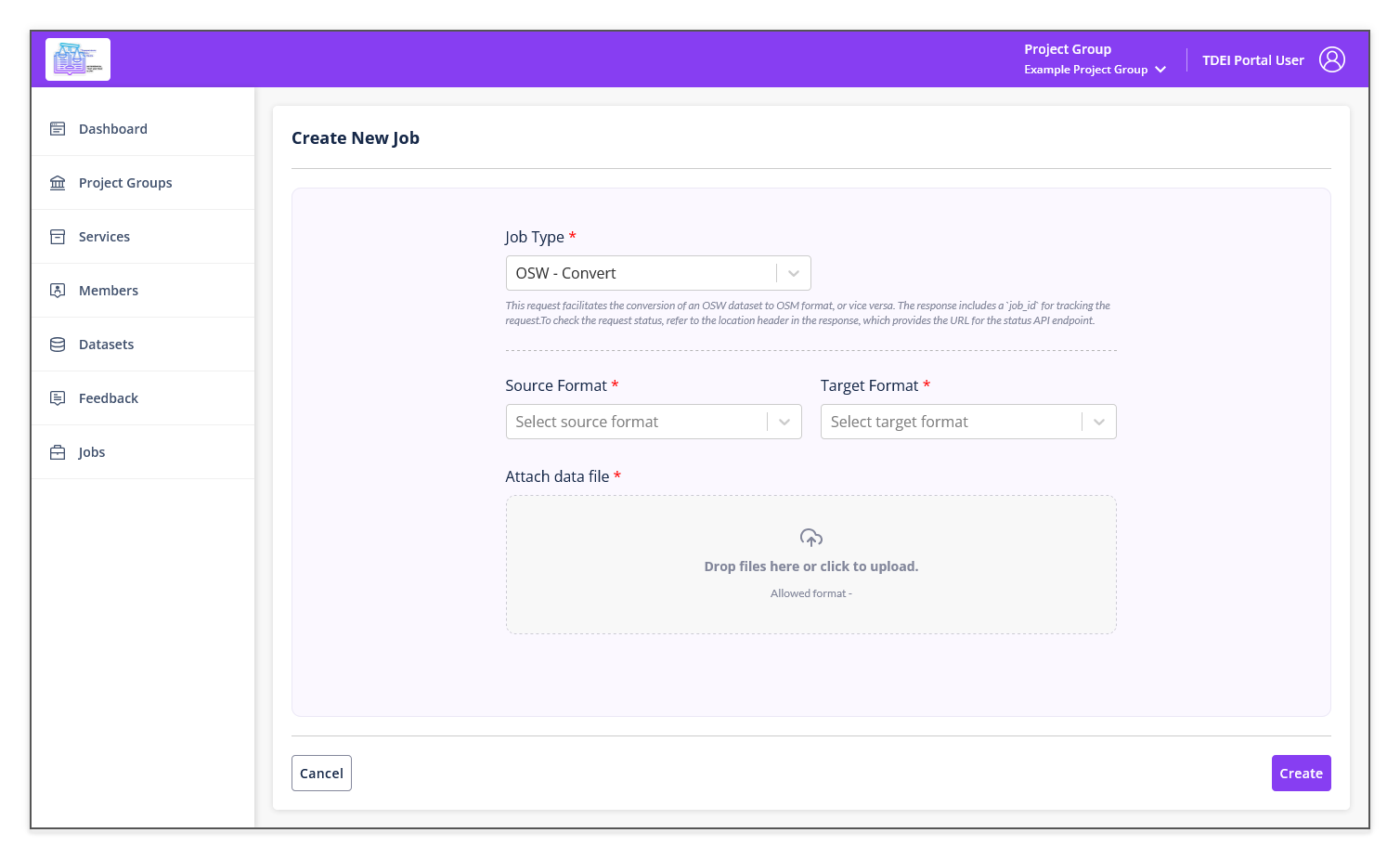 OSW - Convert form