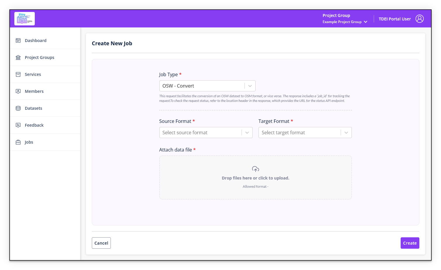 OSW - Convert form