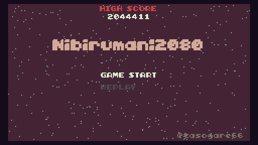 Nibiruman:2080 game title.