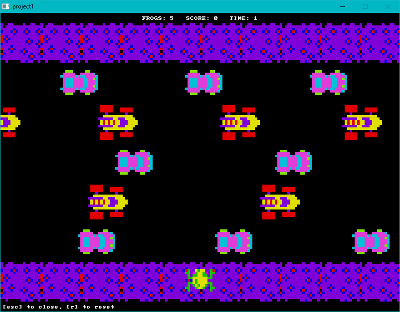 frogger screenshot