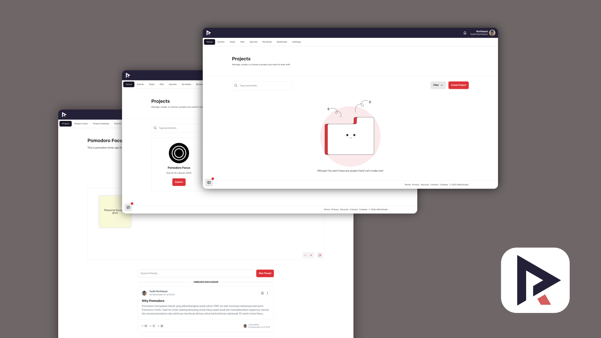 RetroSuite Project Management