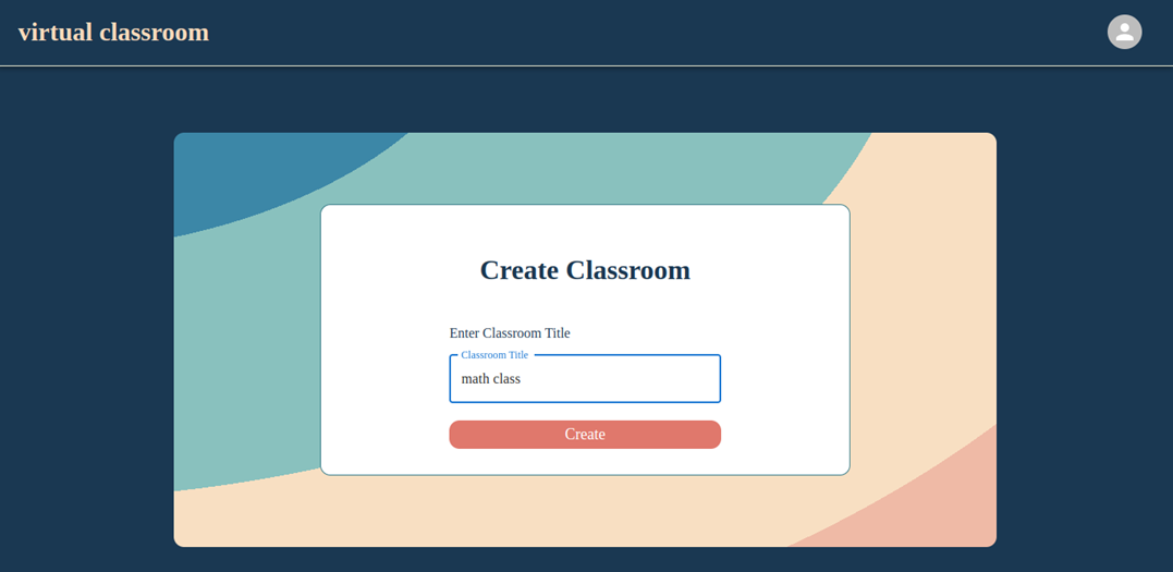 classroom frontend pic