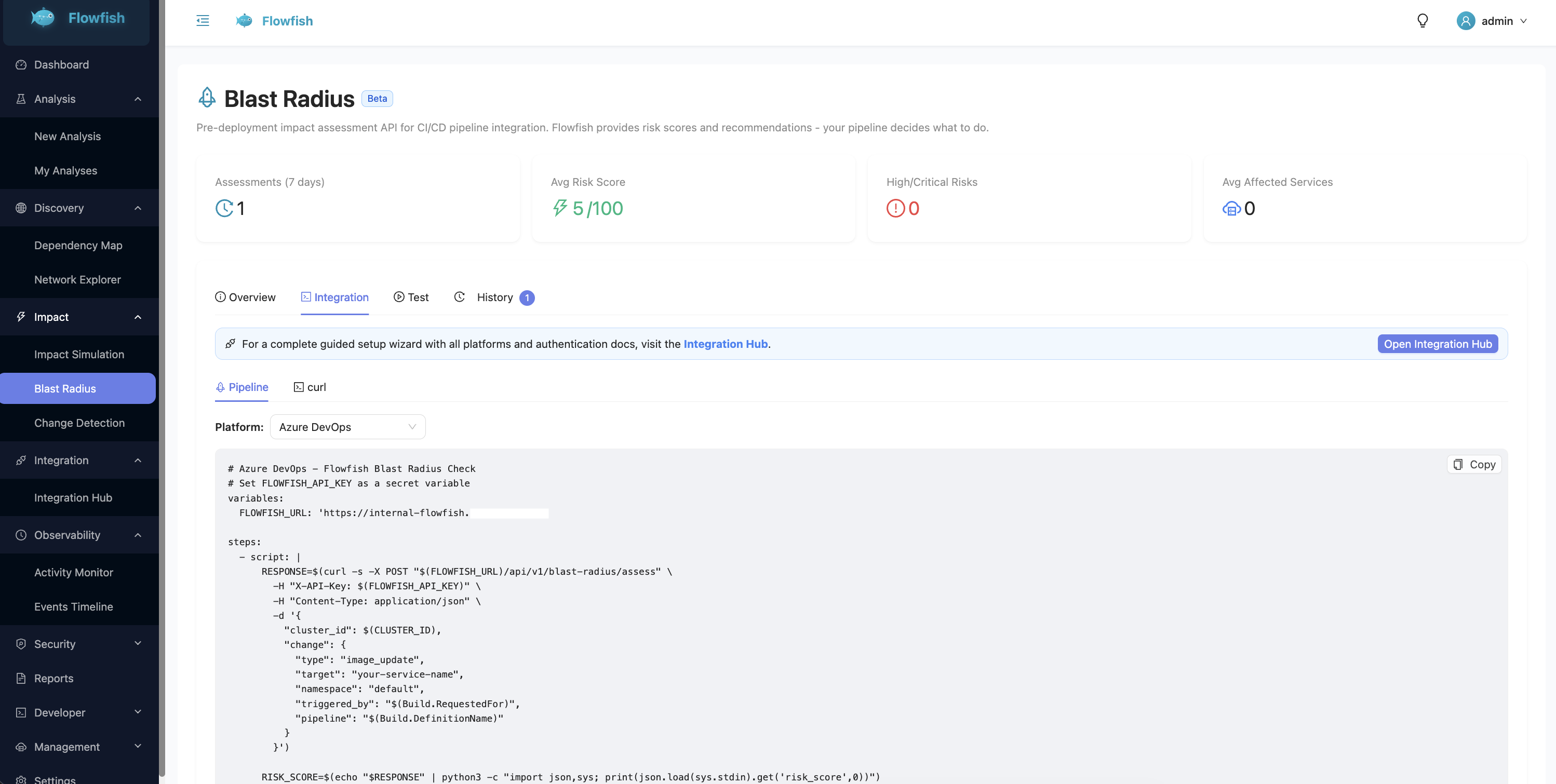 Blast Radius Oracle - Integration