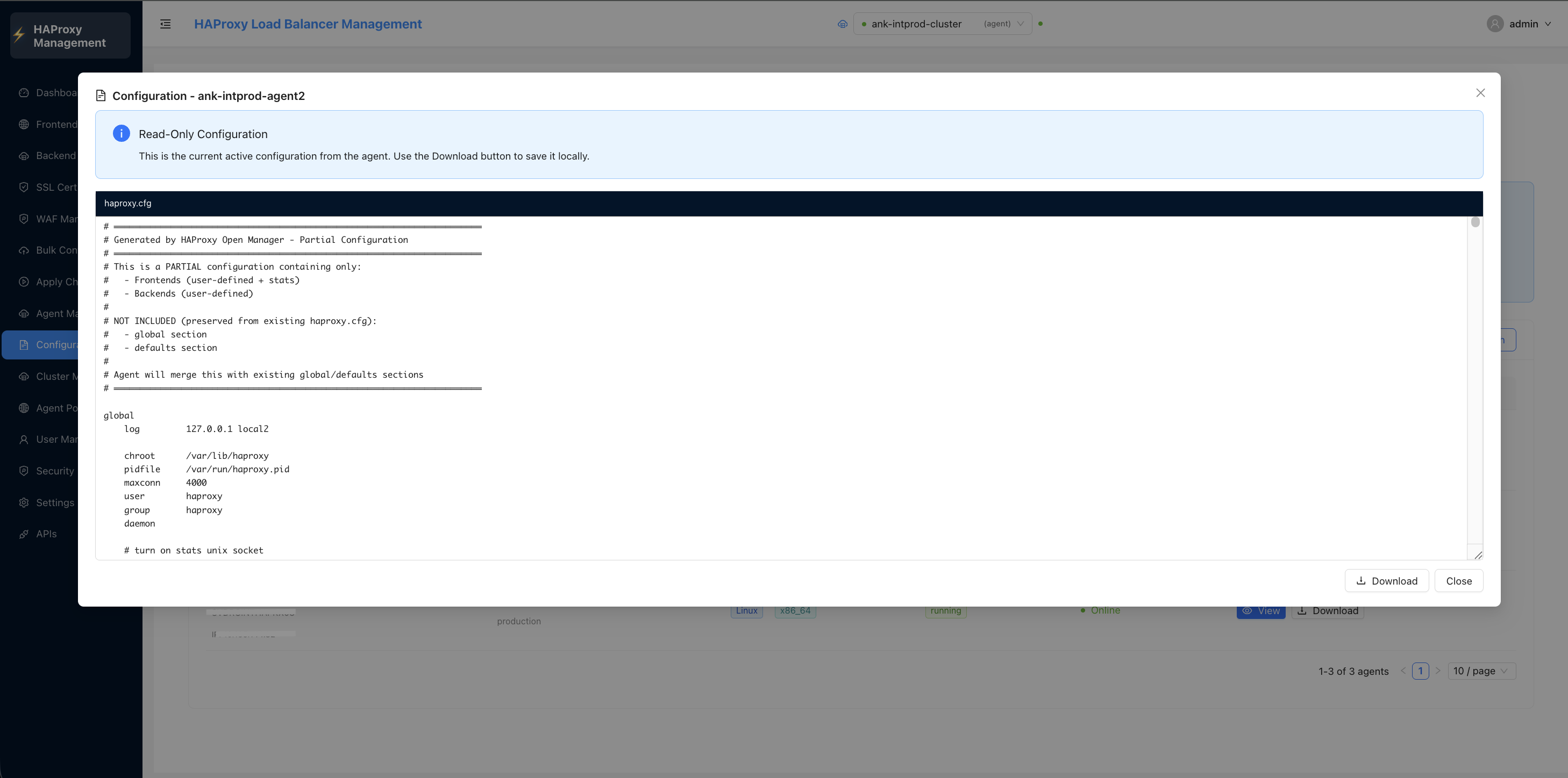 Configuration Viewer