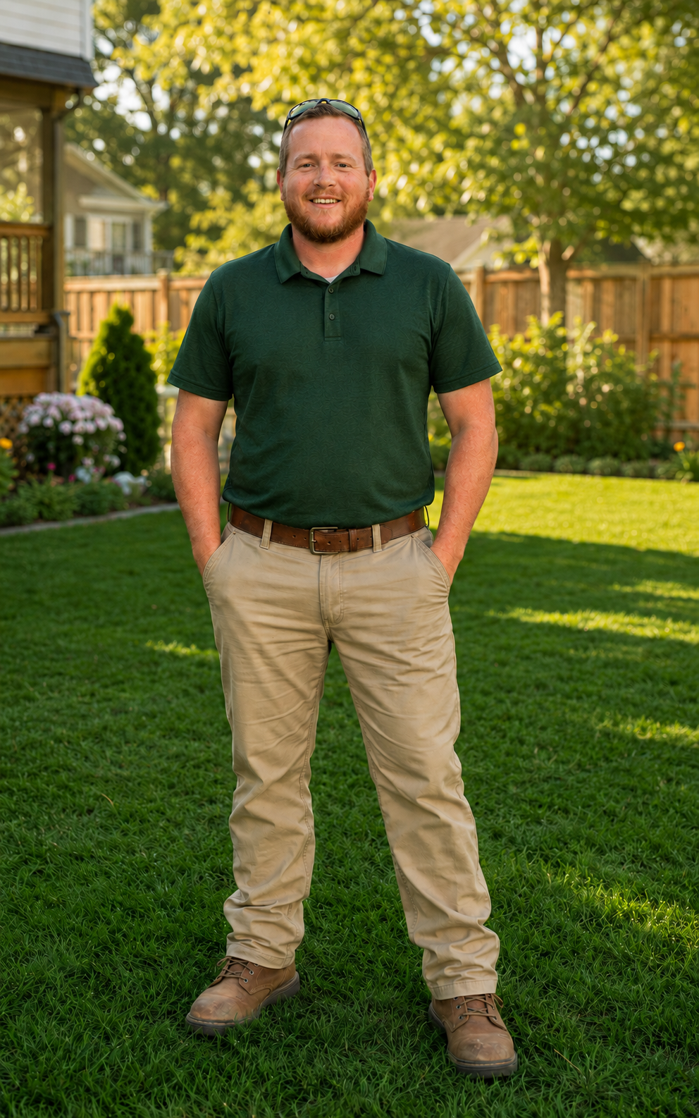 Taylor, founder of Scooperman dog waste removal in Braselton GA