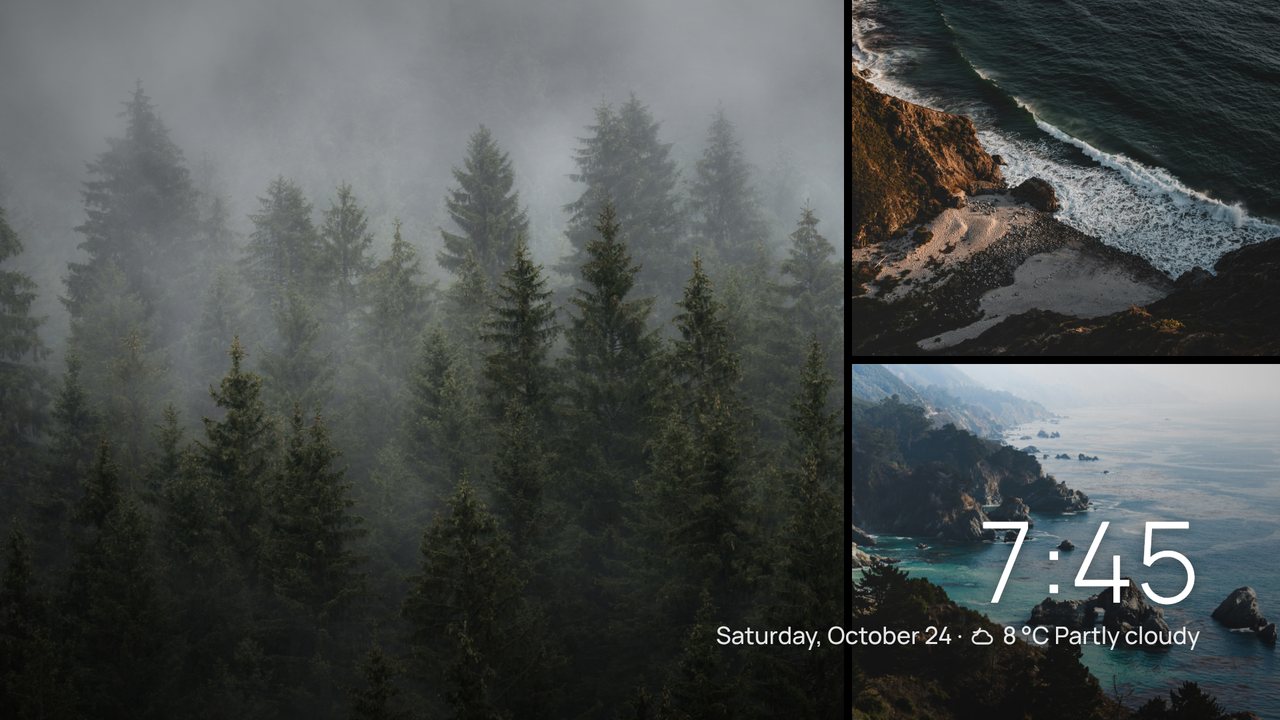 Shore's screensaver as a mosaic