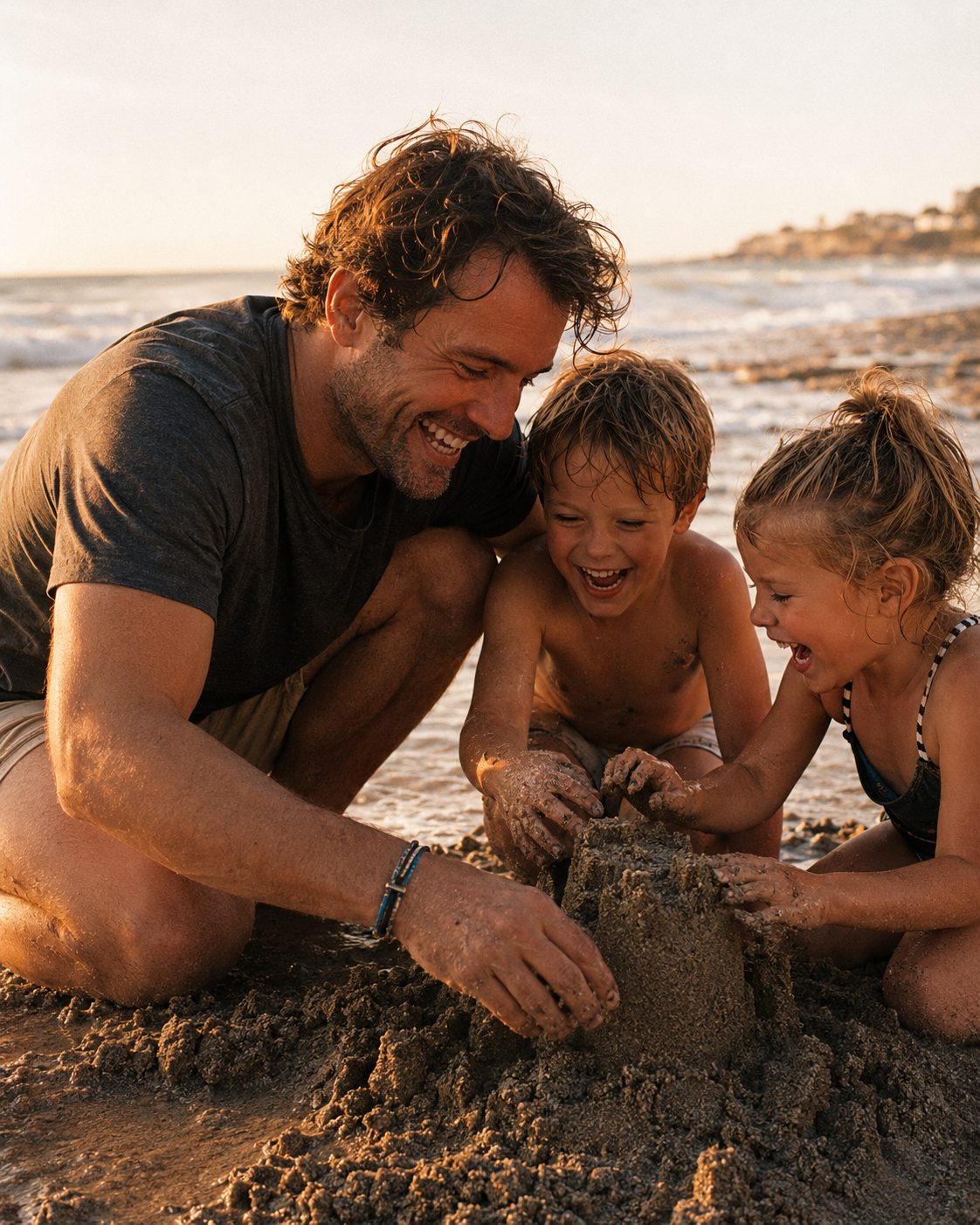 Building sandcastles, present, reachable by the people who matter