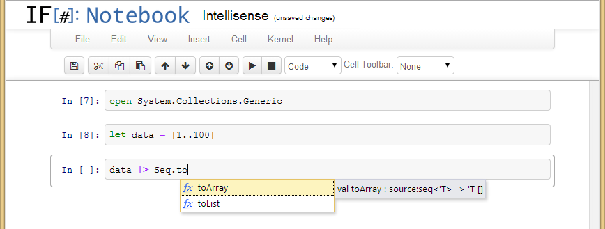 Intellisense Example #2