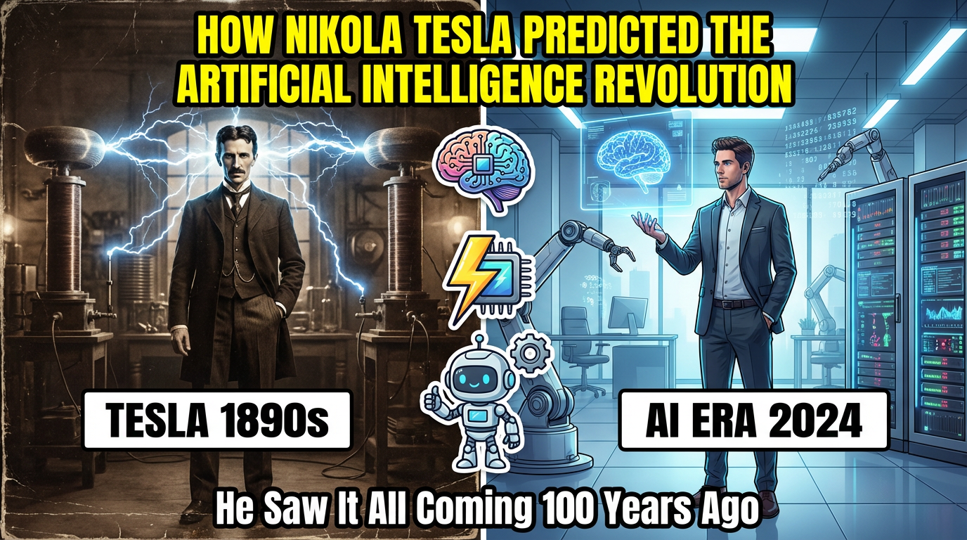 How Nikola Tesla Predicted the Artificial Intelligence Revolution