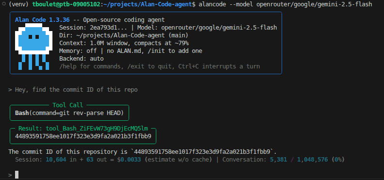 Alan Code CLI