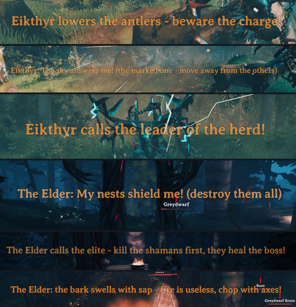 Phase announcements — every player sees them, with or without the mod