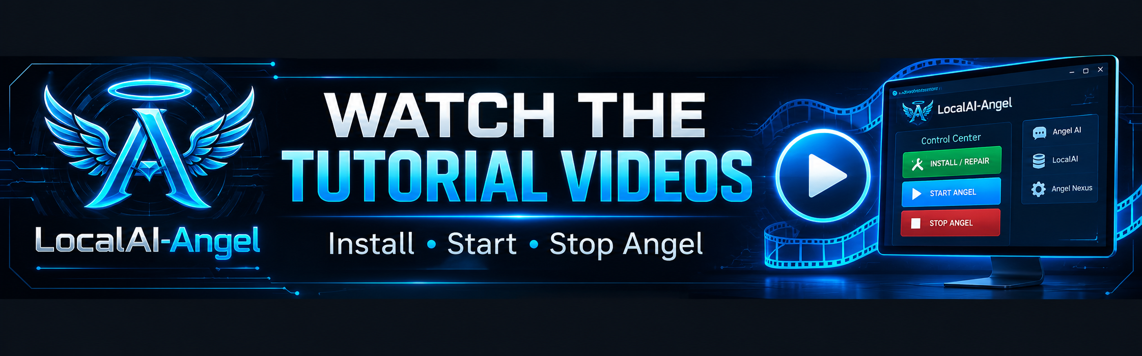 LocalAI-Angel Control Center tutorial banner