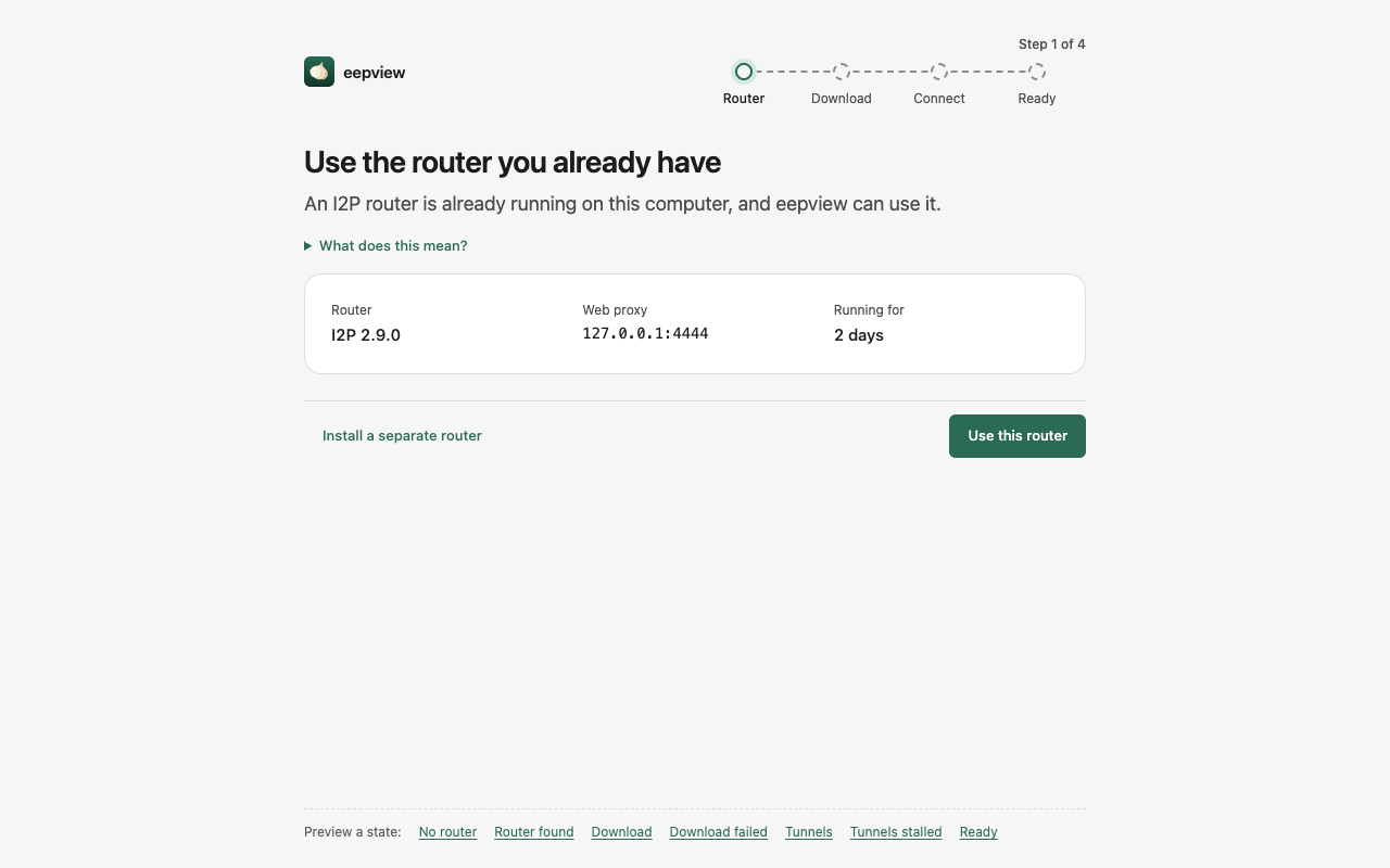 Found a router
