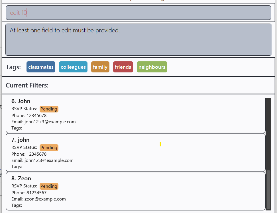 Edit command different error message · Issue #3 · tckeong/pe · GitHub