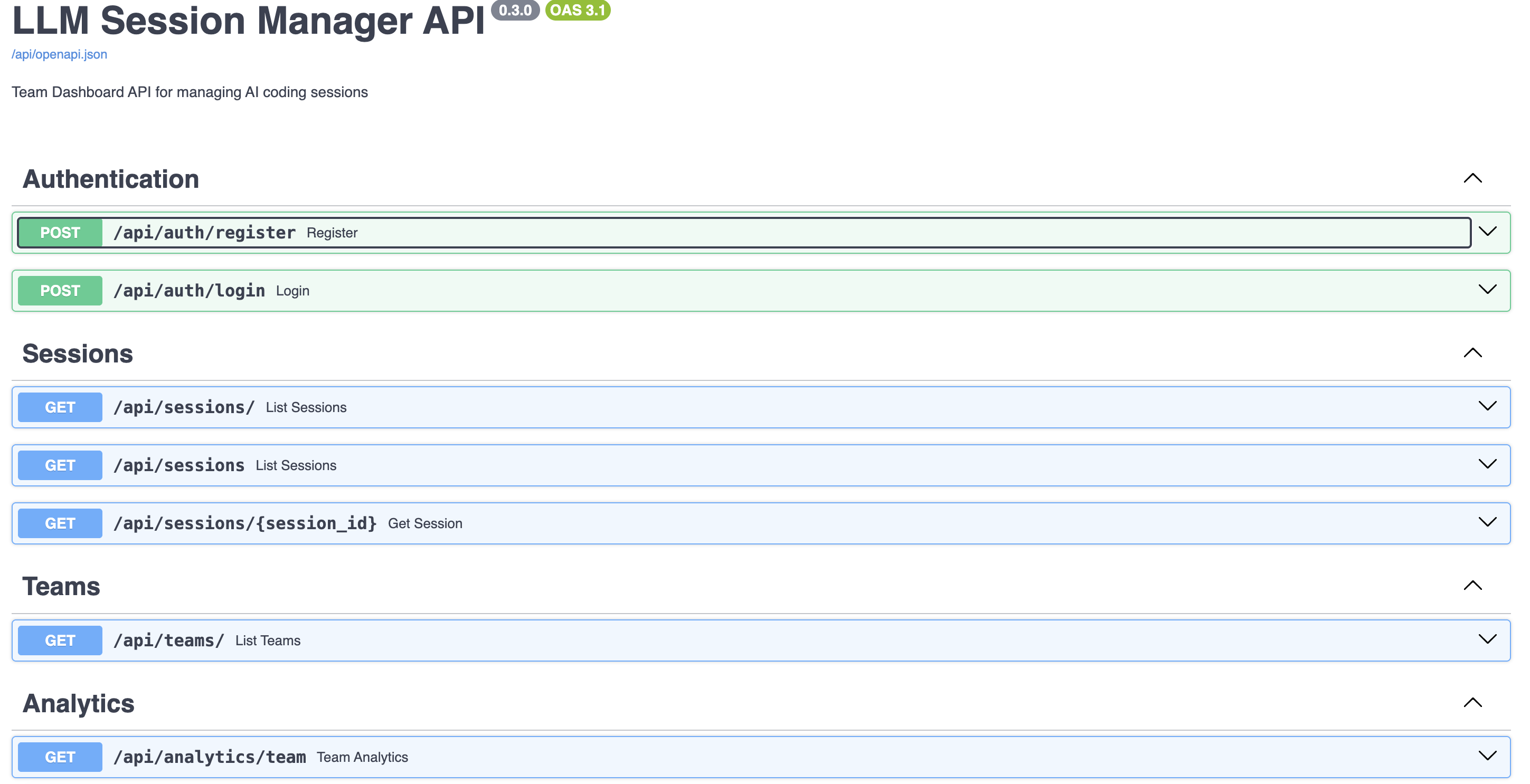 AI Session Monitor Dashboard