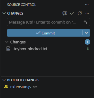 Blocked Changes