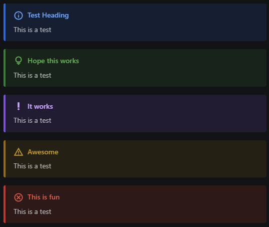GitHub-Style Markdown Alerts