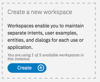 Create a workspace