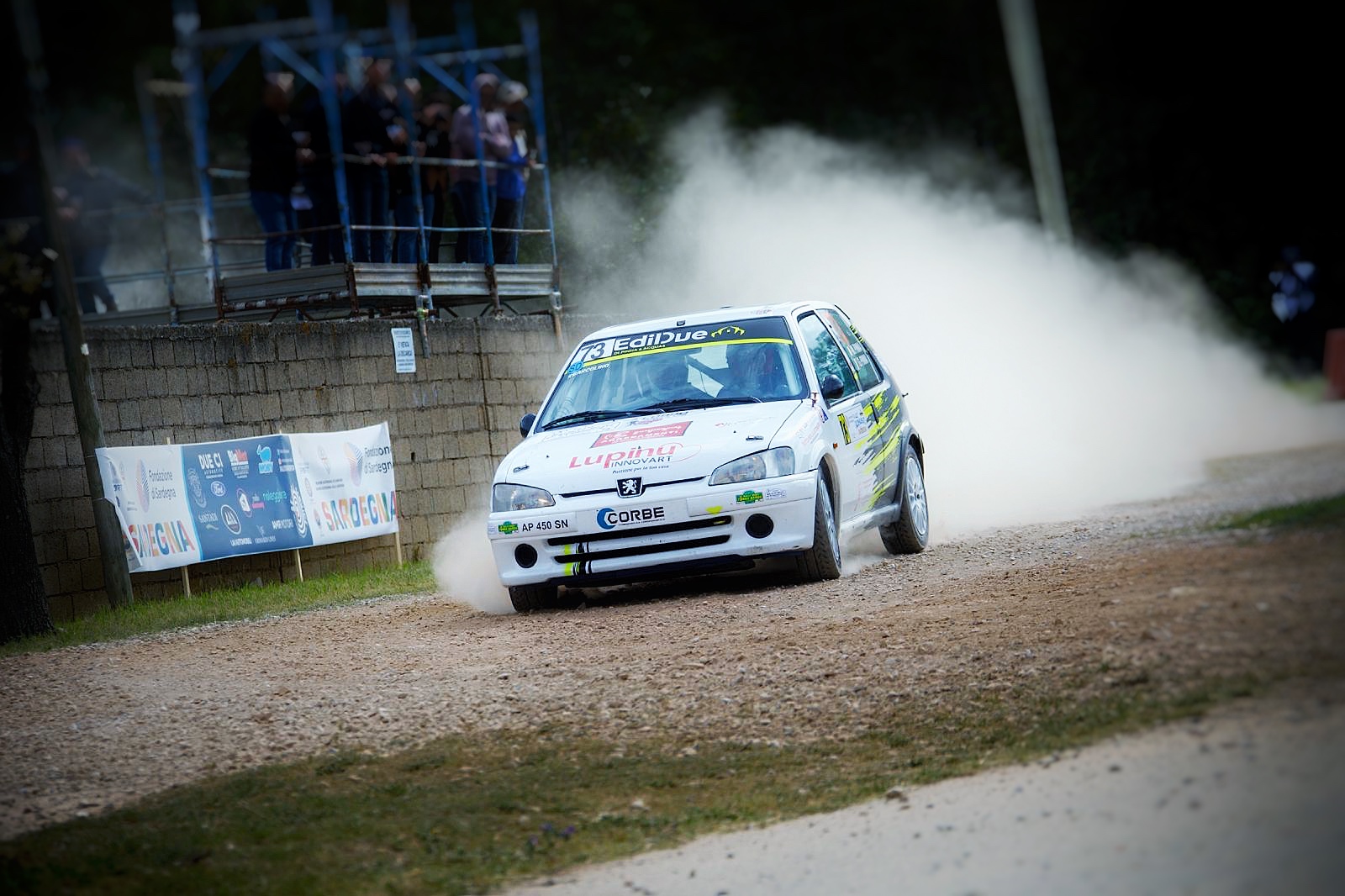Team Pinna Corse — Rally action