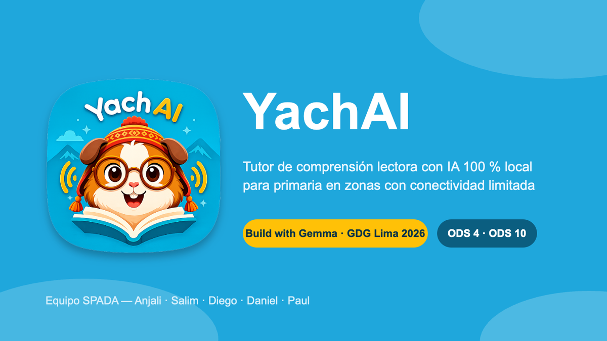 YachAI — Tutor de comprensión lectora con IA 100% local