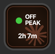 Off-Peak Button