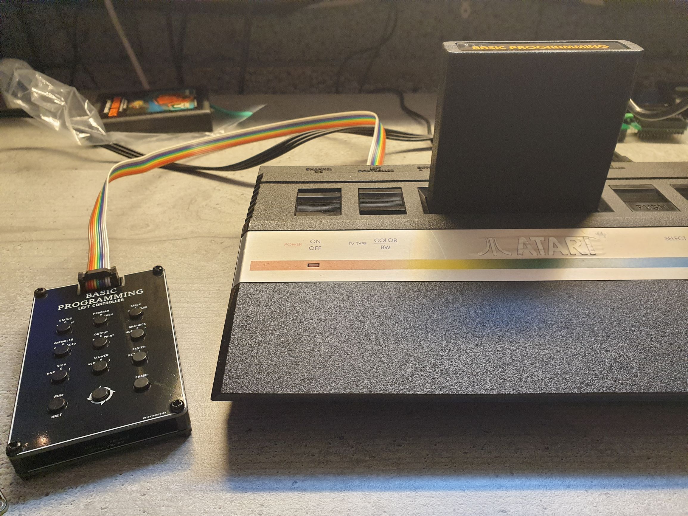 A2600 Faceplate, from the project README