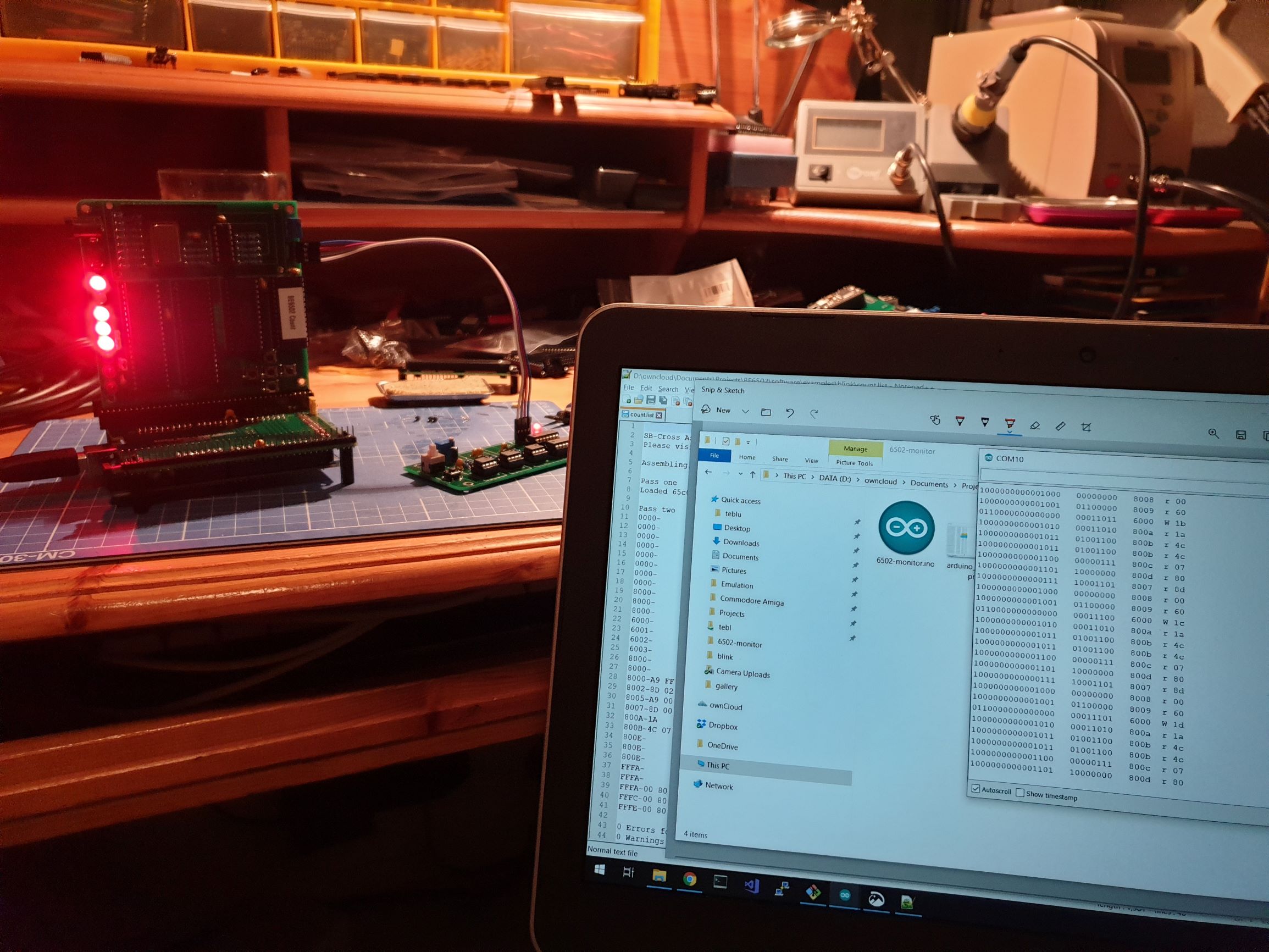 BE6502 Mega Adapter, from the project README