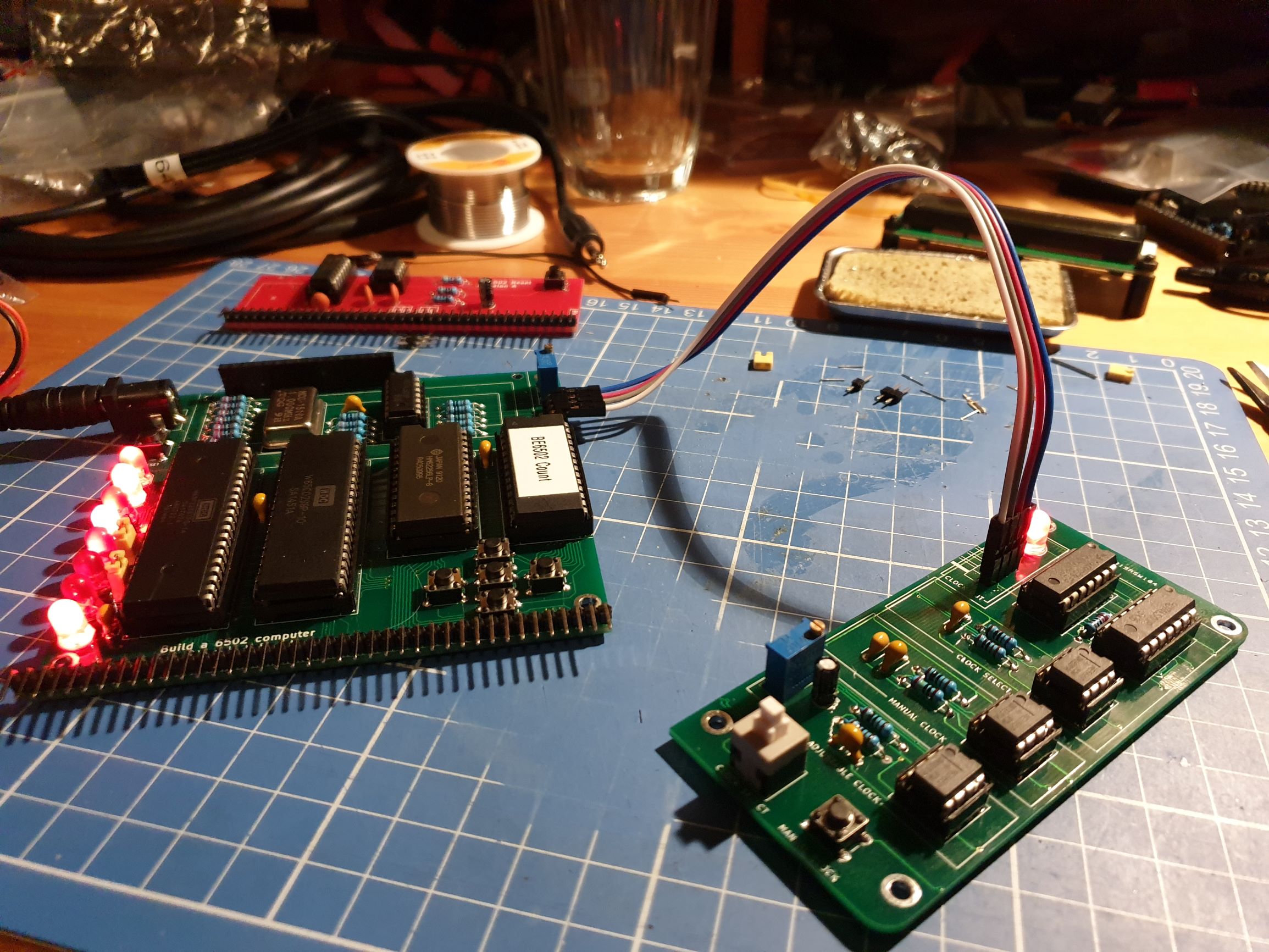 BE6502 Clock, from the project README