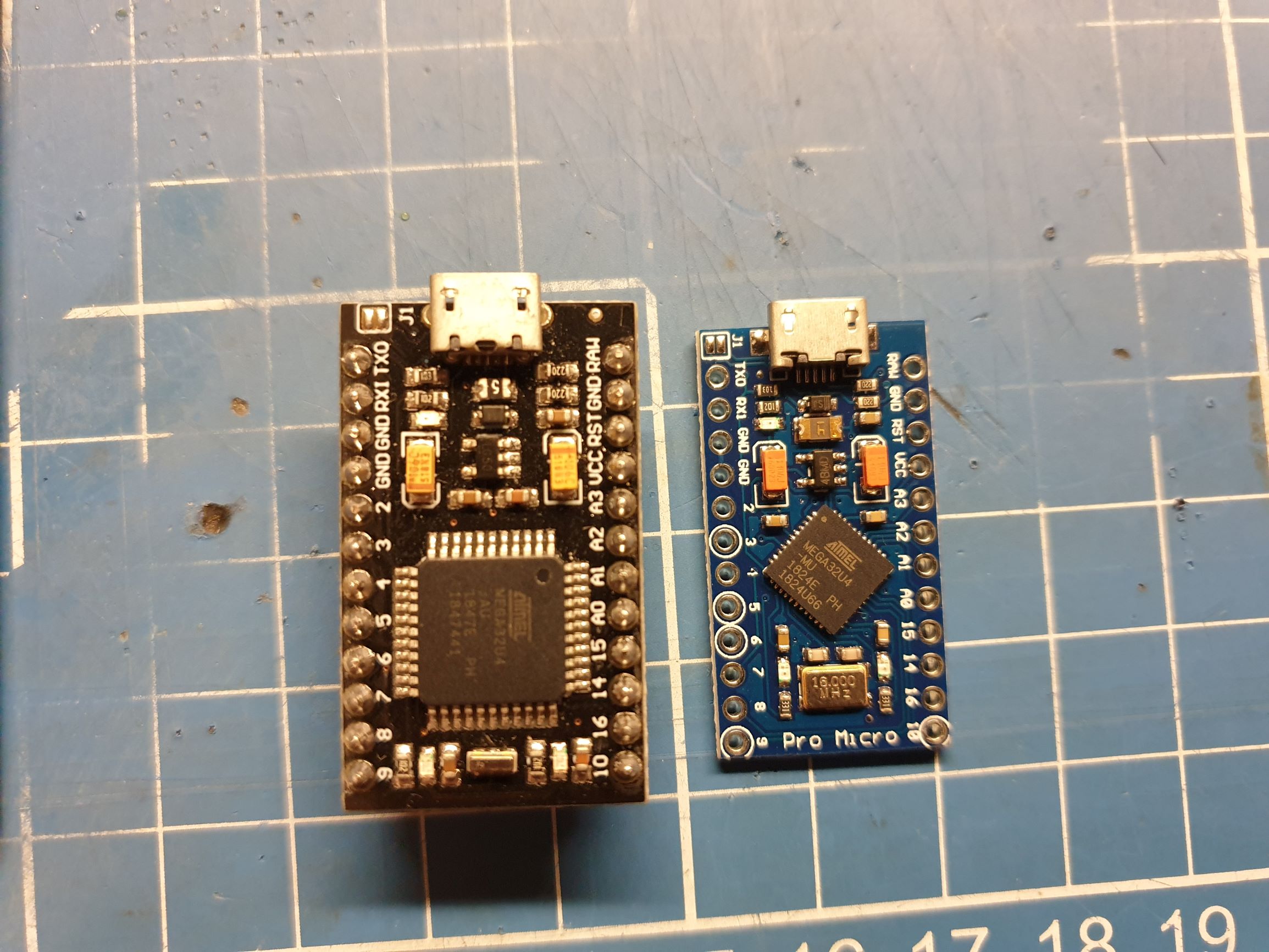 Arduino Pro Micro variants