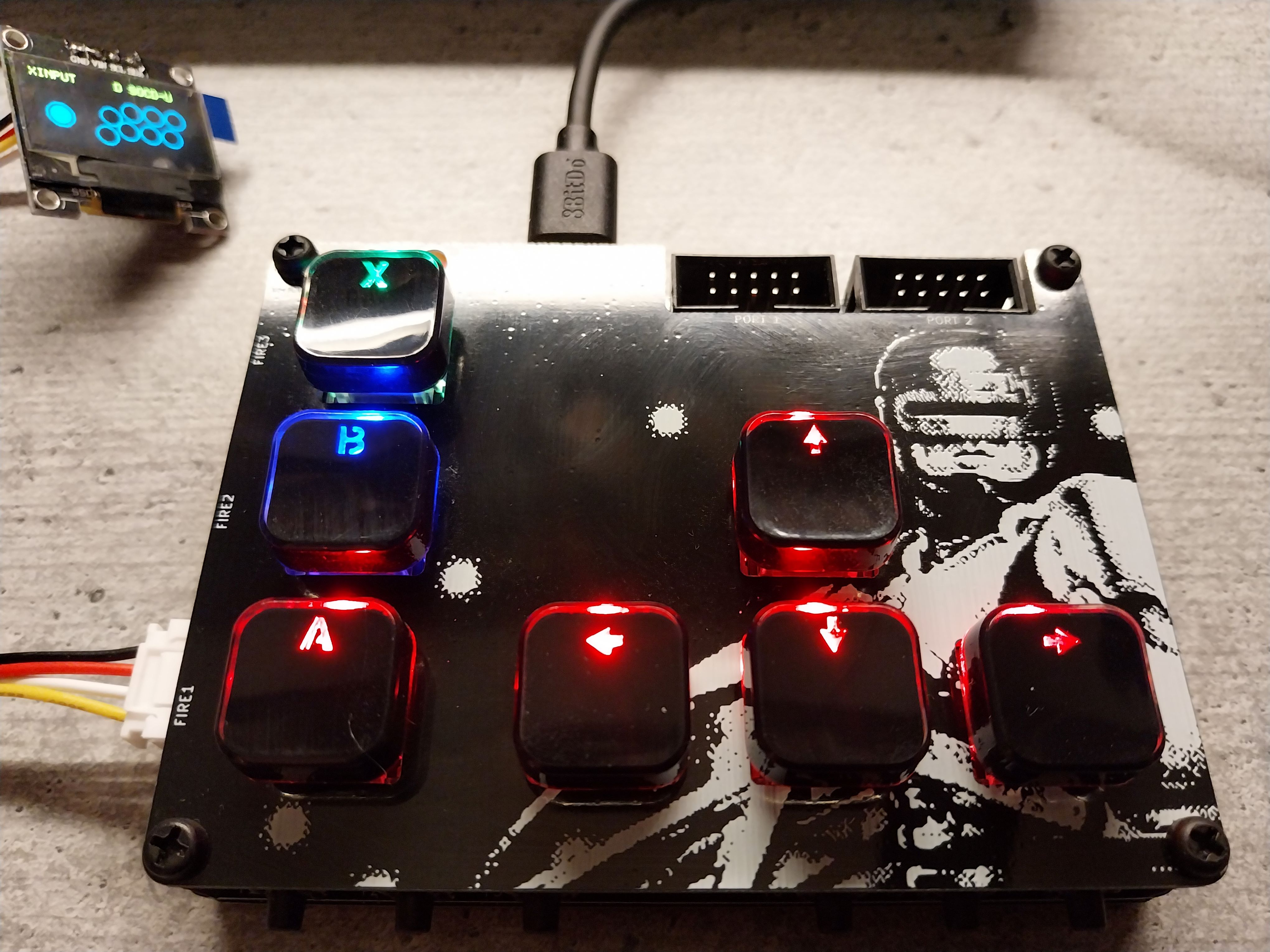 C64 Joykey, from the project README