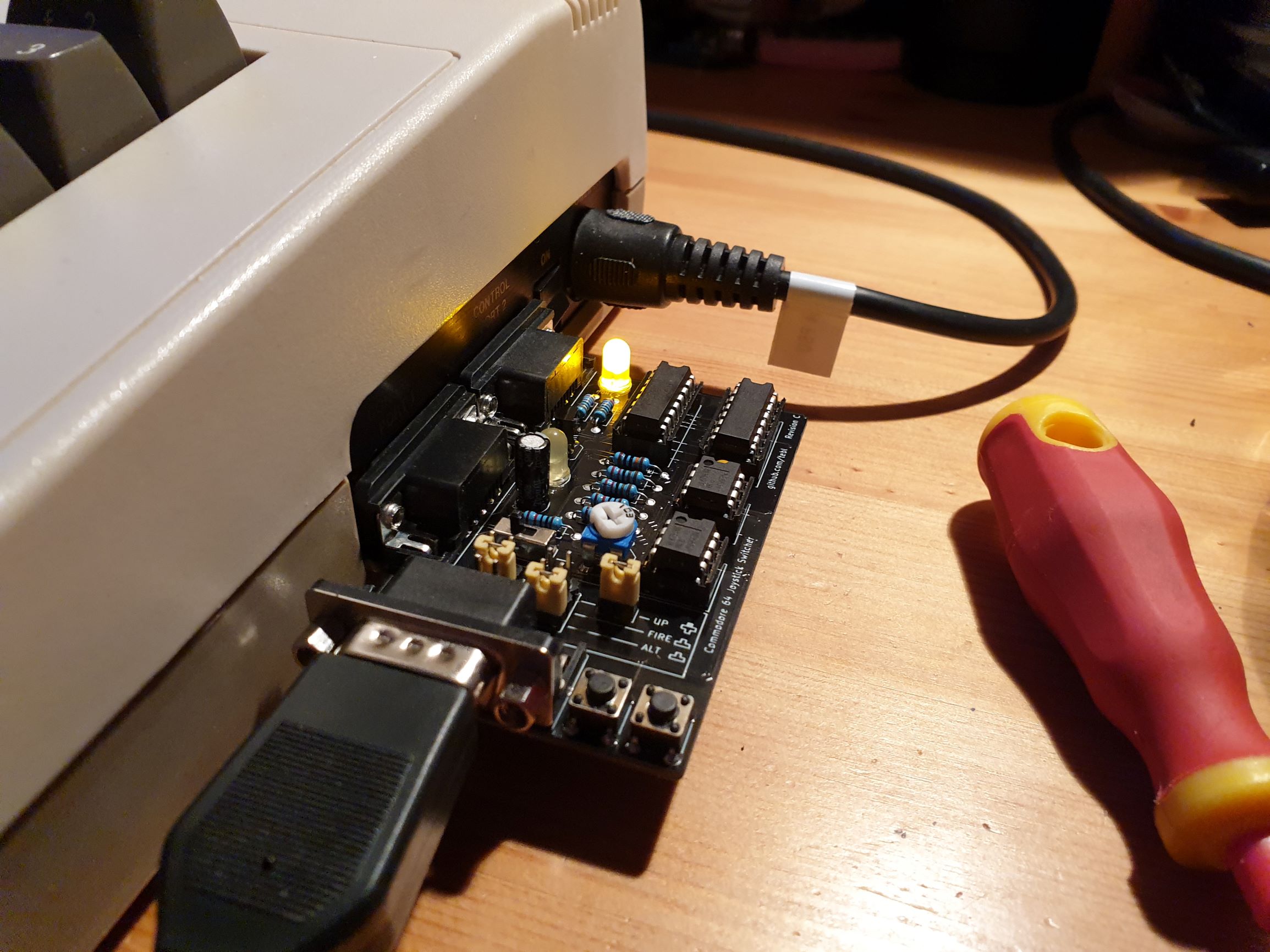 C64-Joystick-Switcher, from the project README