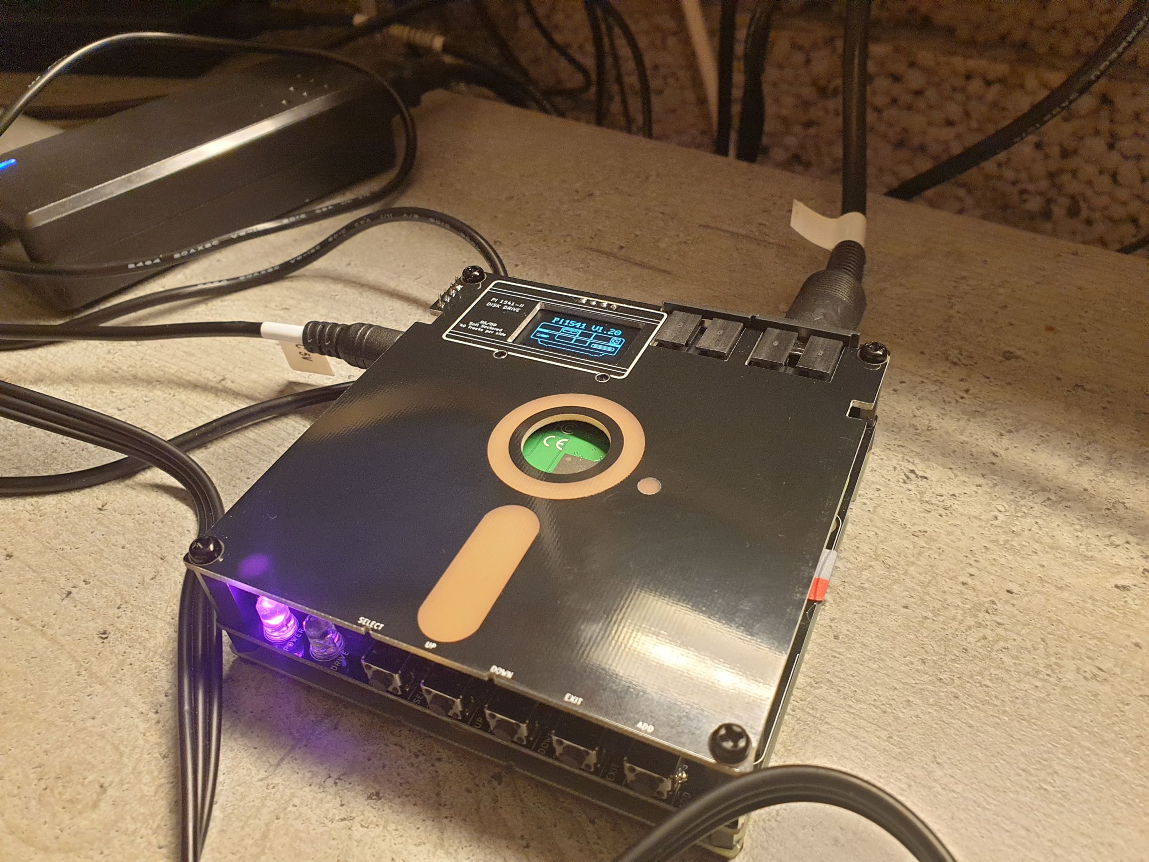 C64 Pi1541-II Module, from the project README