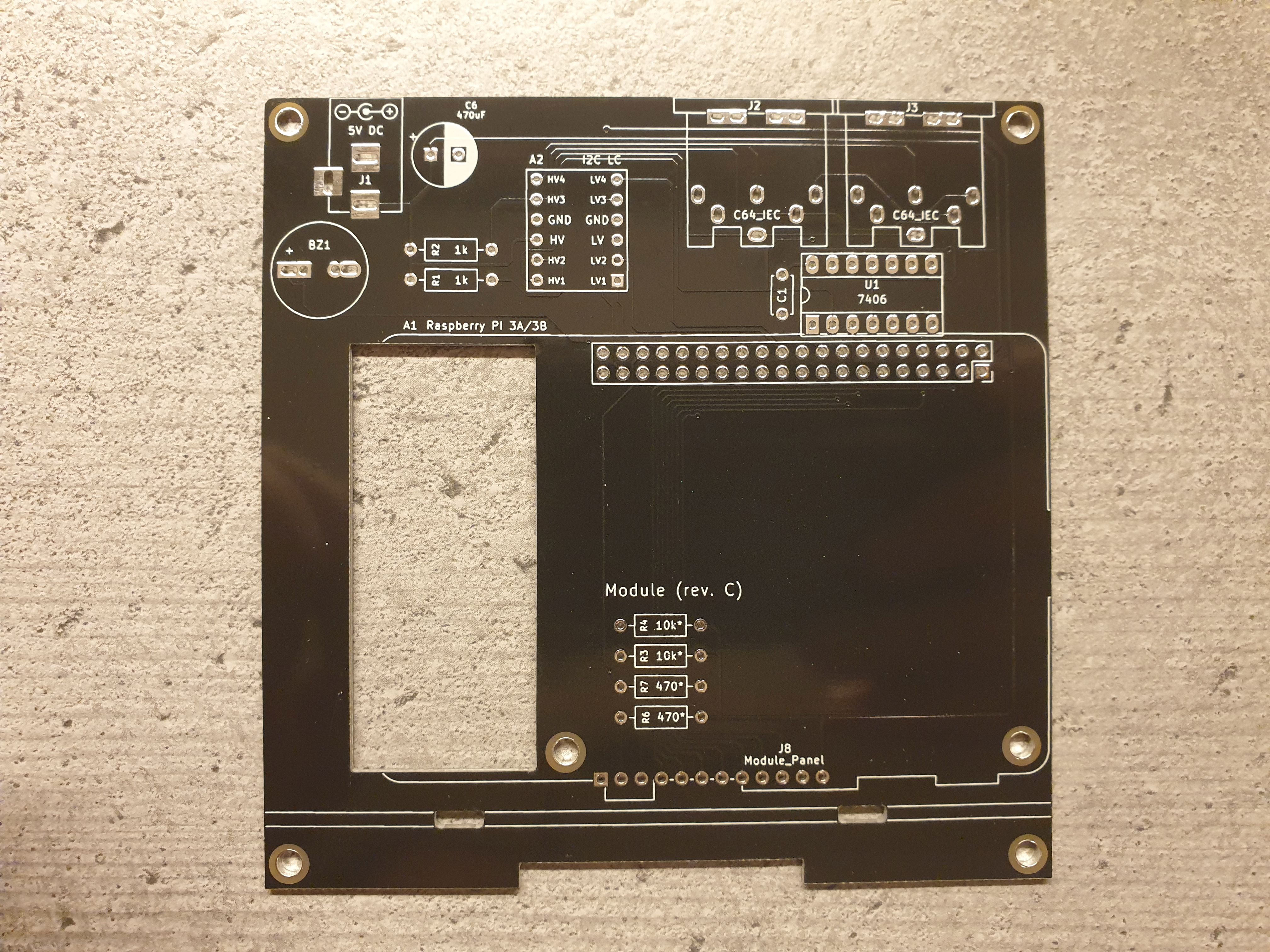 C64 Pi1541-III Module, from the project README