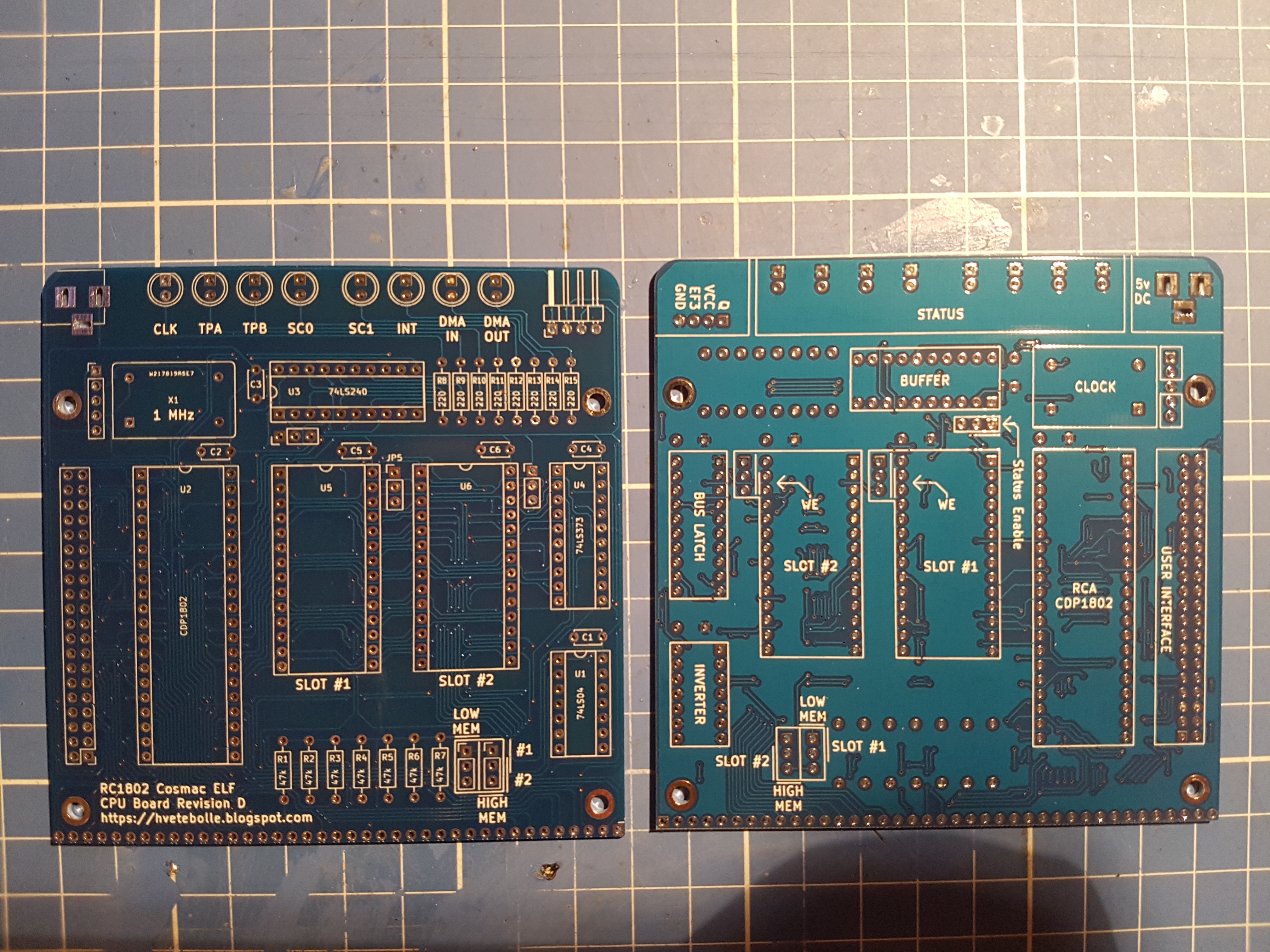 RC1802 CPU, from the project README