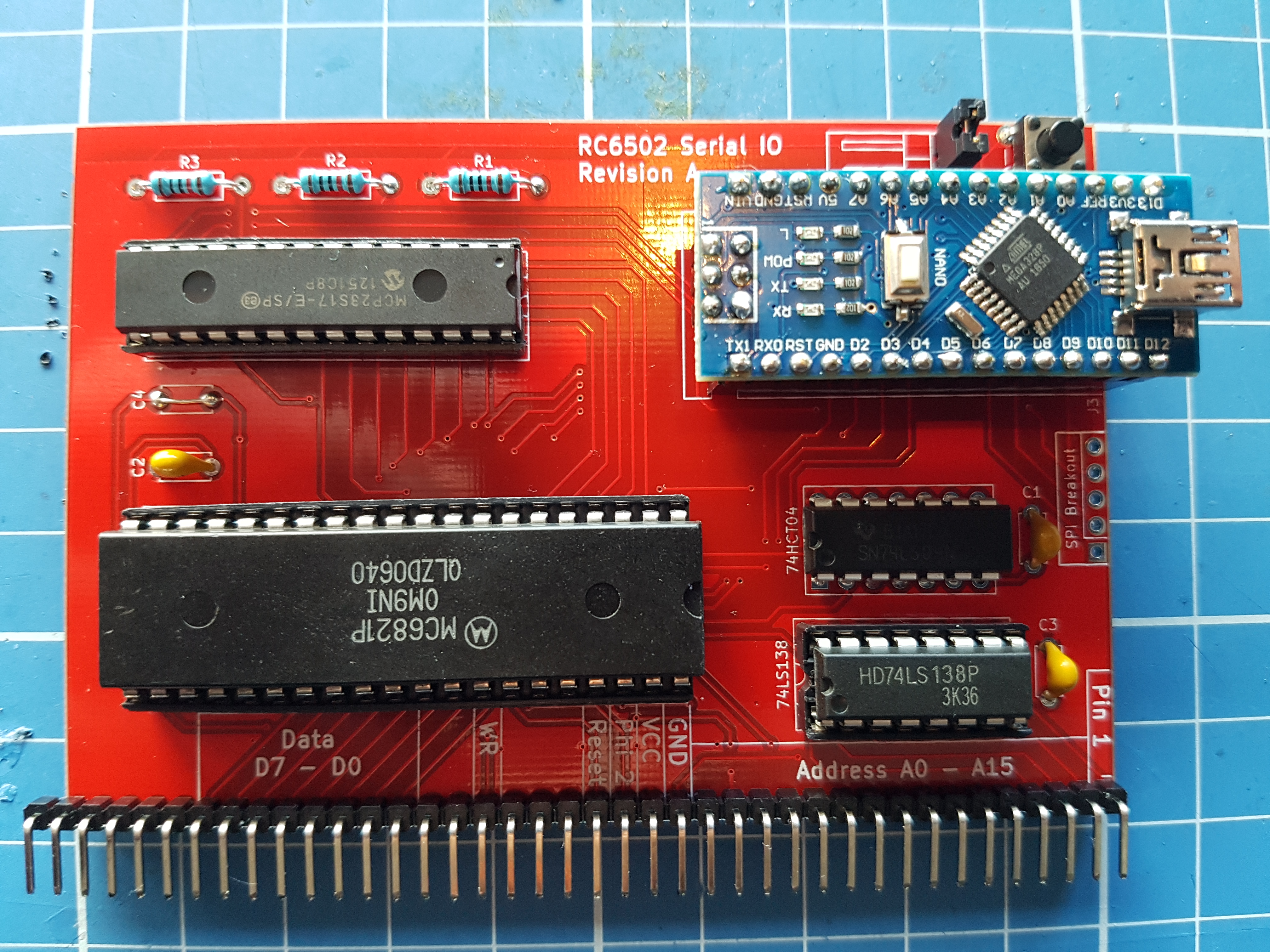 RC6502 Serial IO, from the project README