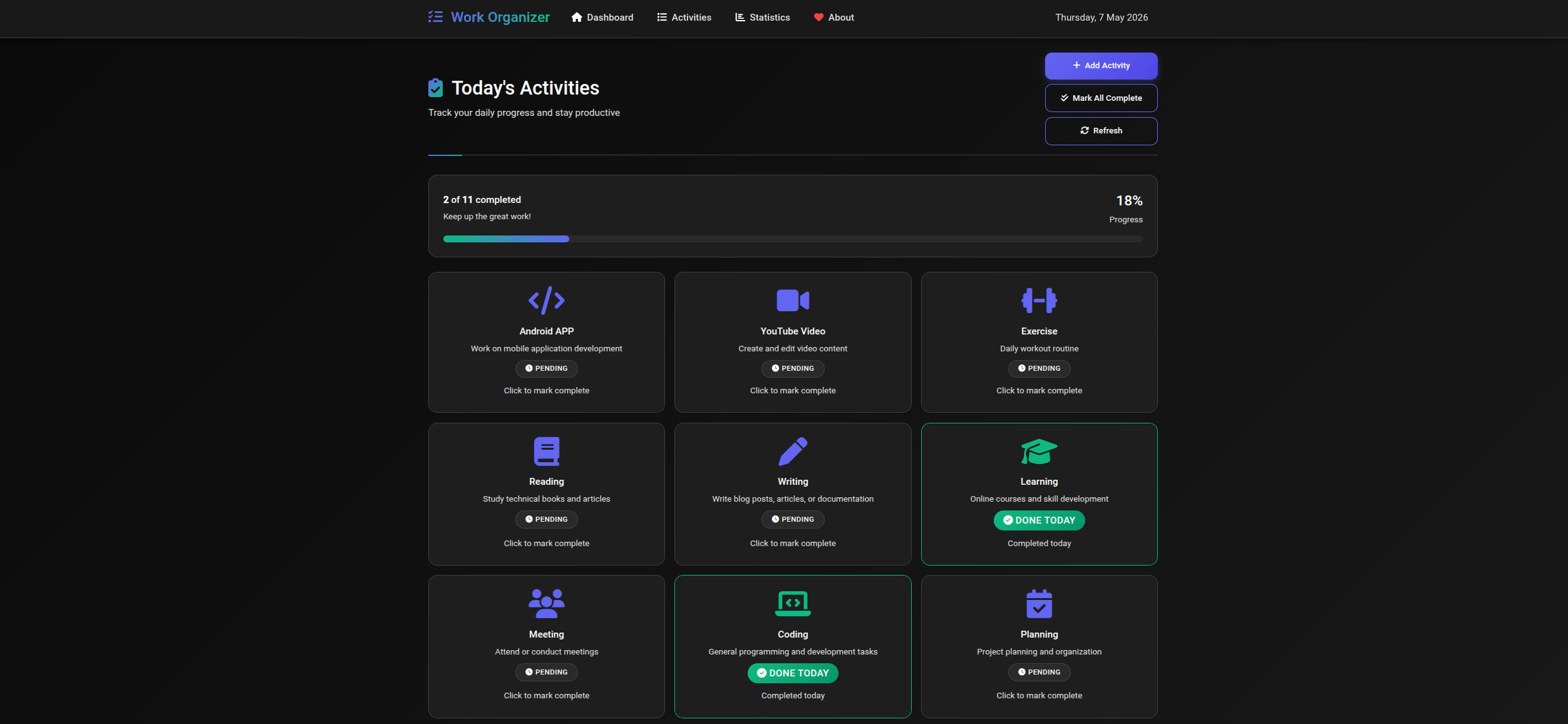 Work Organizer 2
