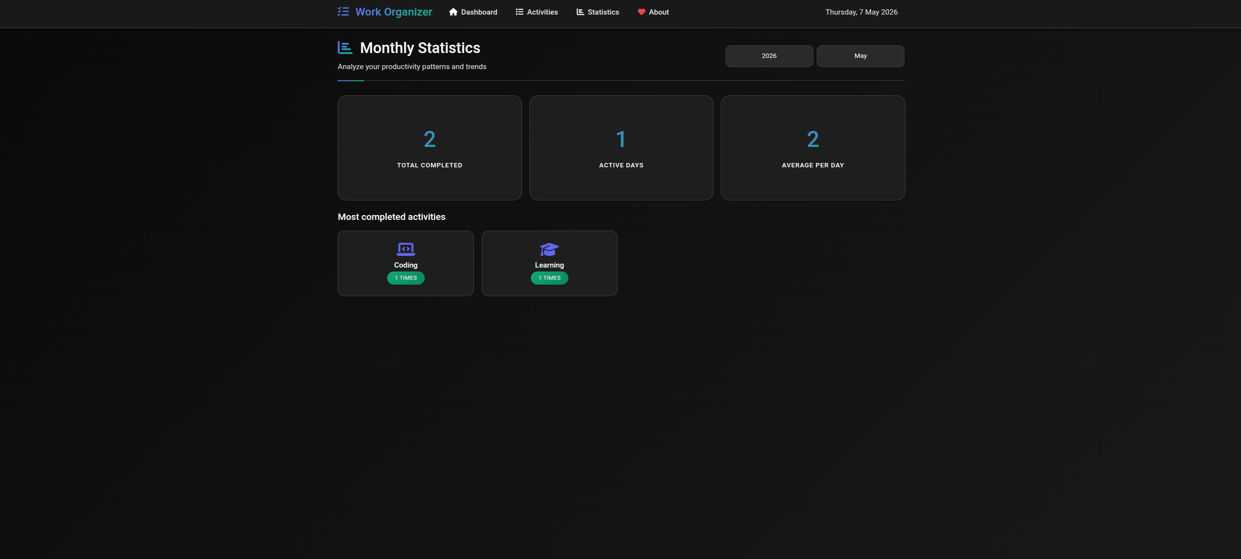Work Organizer 3