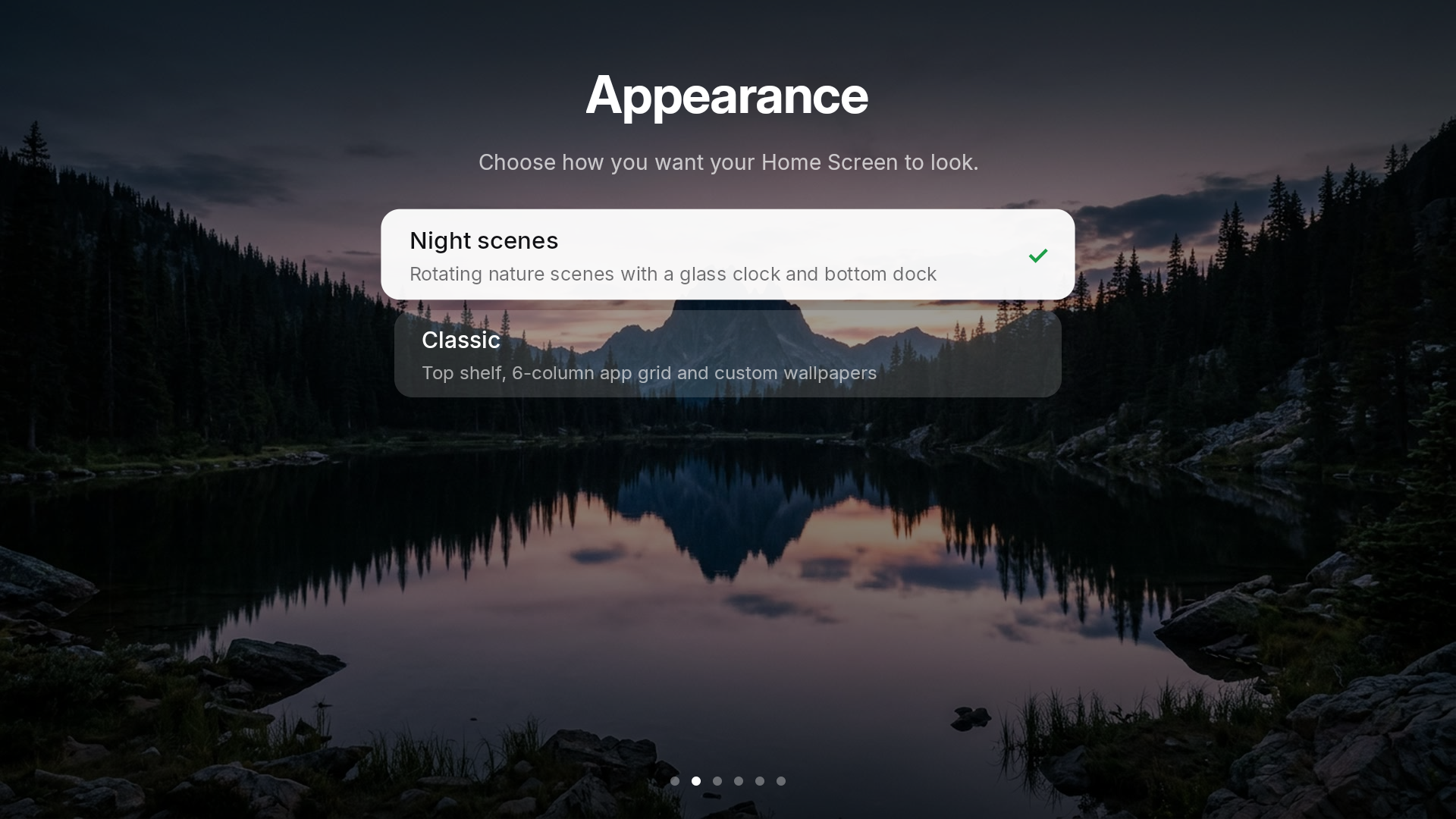 Appearance Setup