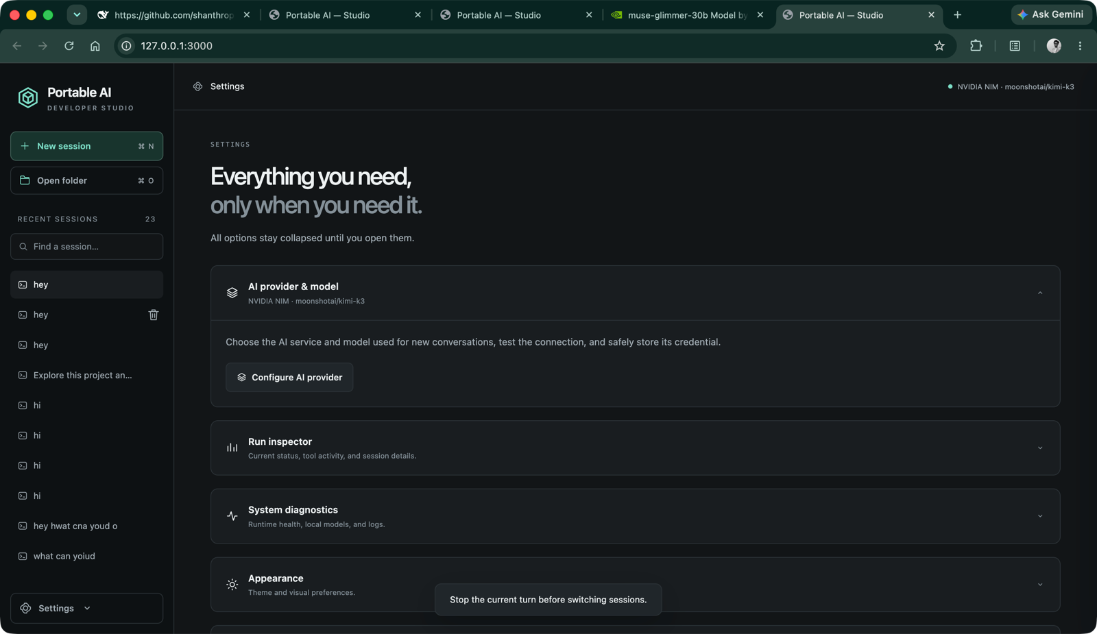 ClaudeCode-Portable provider settings
