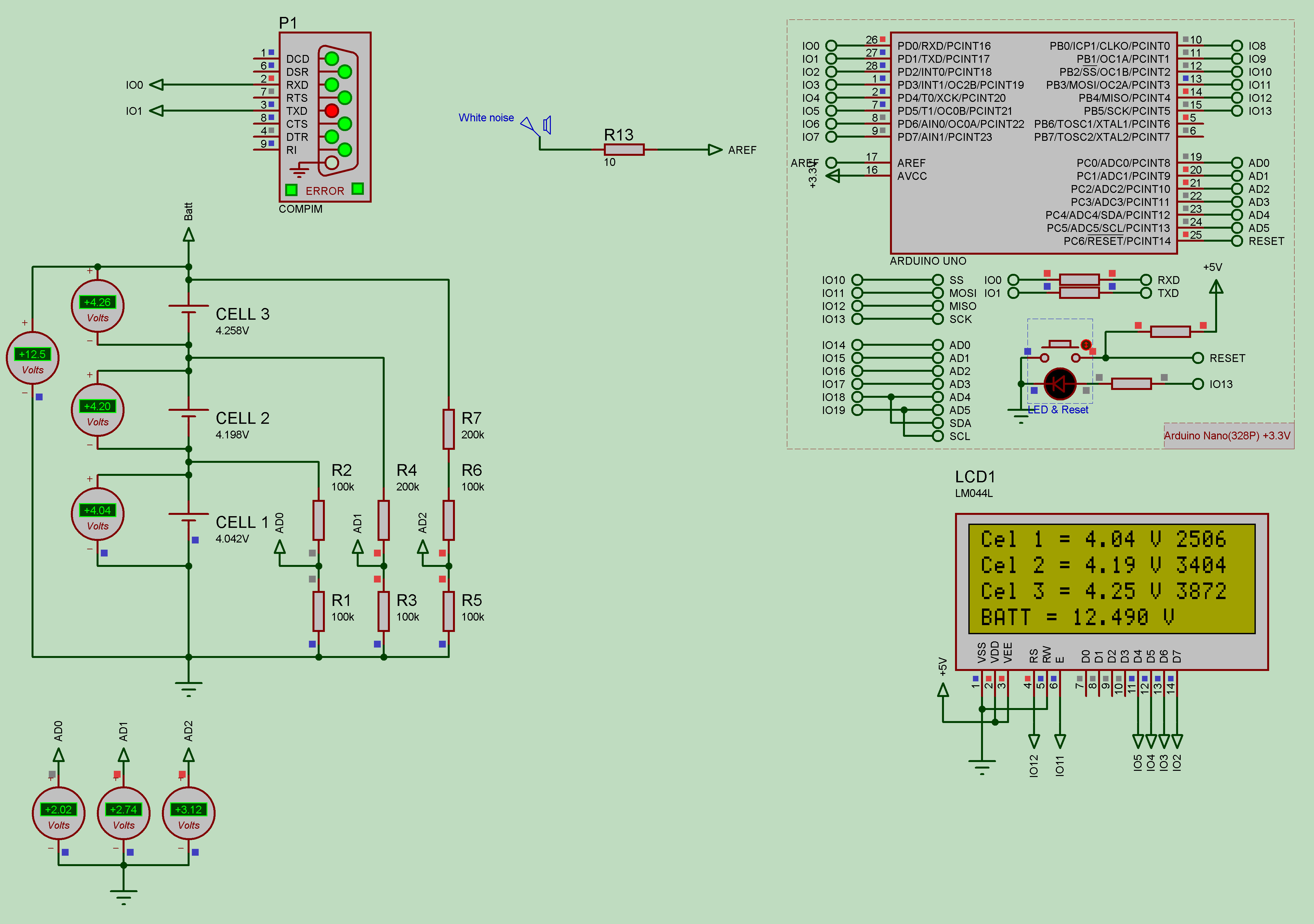 Balansir on Arduino Nano