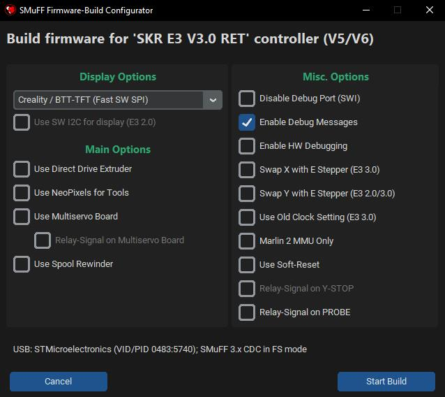 Firmware Build Configurator