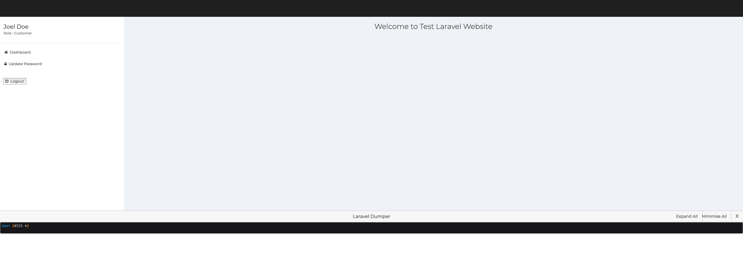 Closed Laravel Dumper