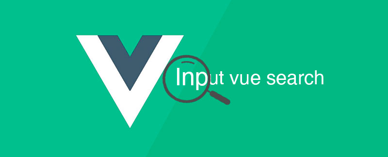 input vue search