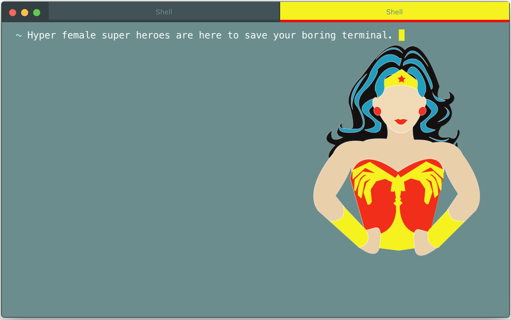 Screen Shot Hyper Wonder Woman
