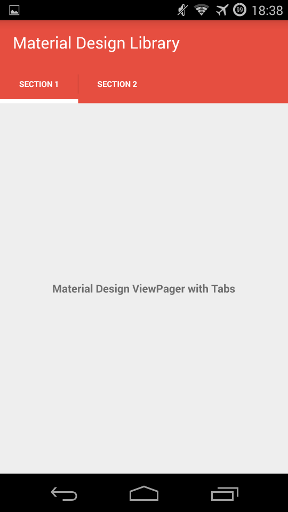 ViewPager with Tabs