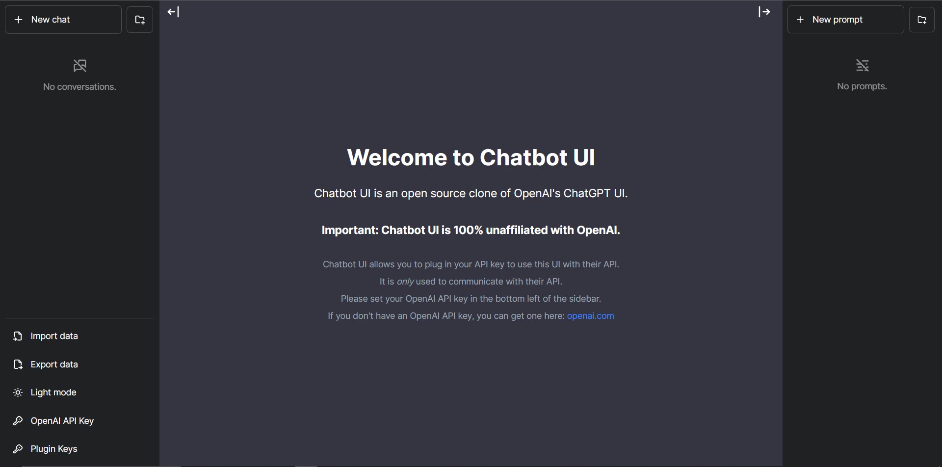 Chatbot UI