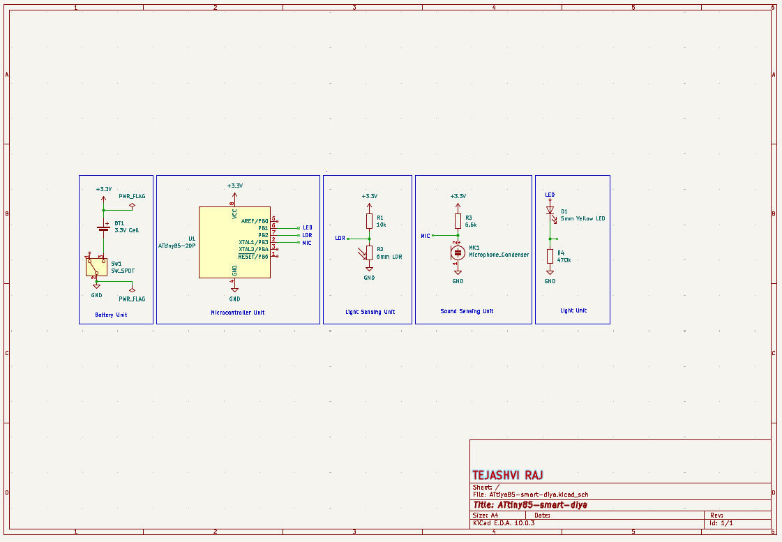ATtiny85-Smart Diya, from the project README
