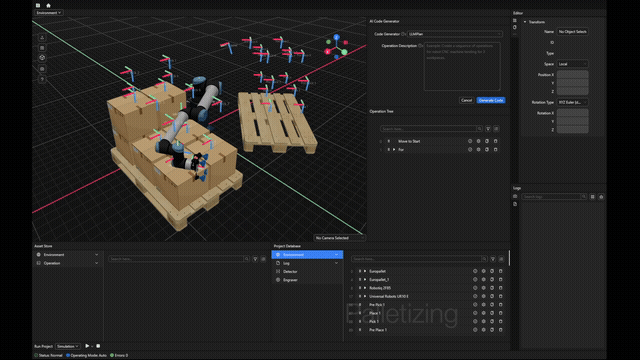 Palletizing
